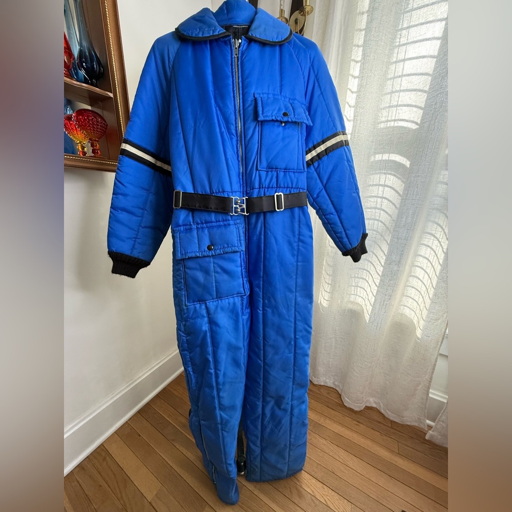 70s JCPENNEY SNOWMOBILE SNOW SUIT MEDUIM